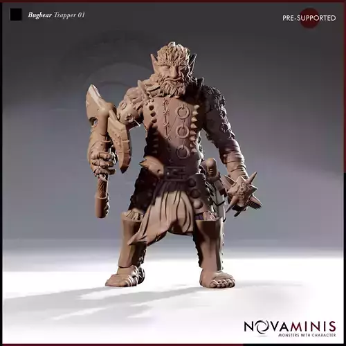 Bugbear Trapper 01 3D print model