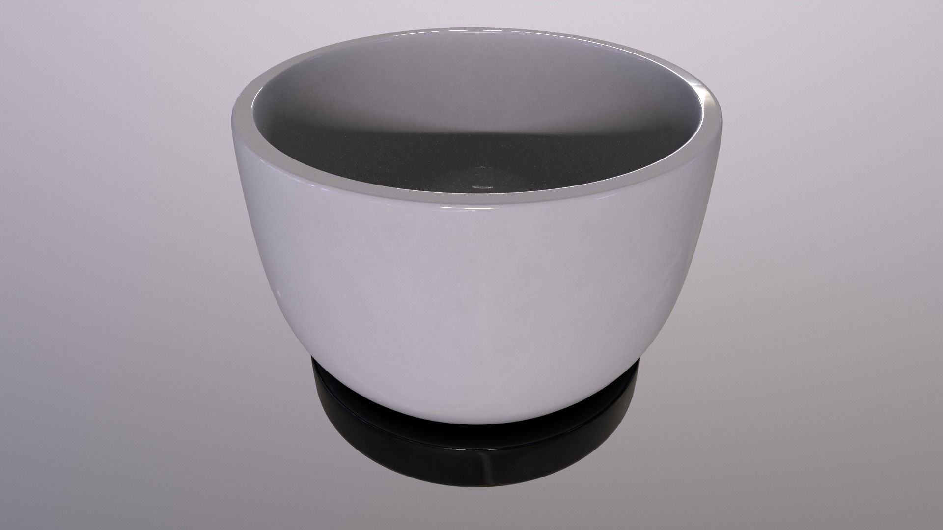 Vases and pots-Ceramic Succulent Pot-PBR 3D MODEL  Low-poly 3D model_2