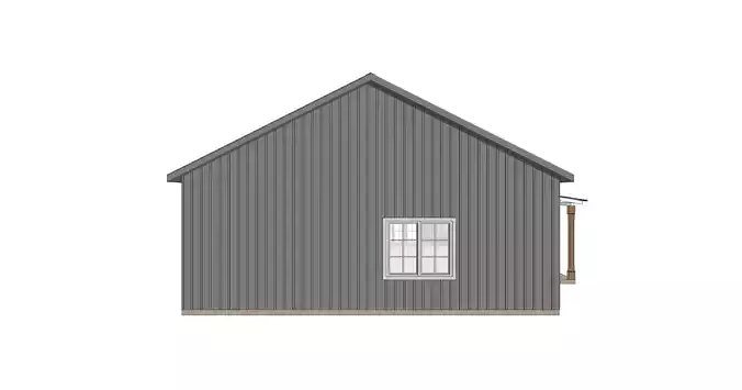 Barndominium House 036 -Archimple LLC