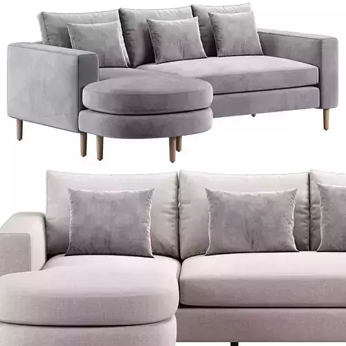 Four Hands Freya Flip Sofa 97 Knoll Sand