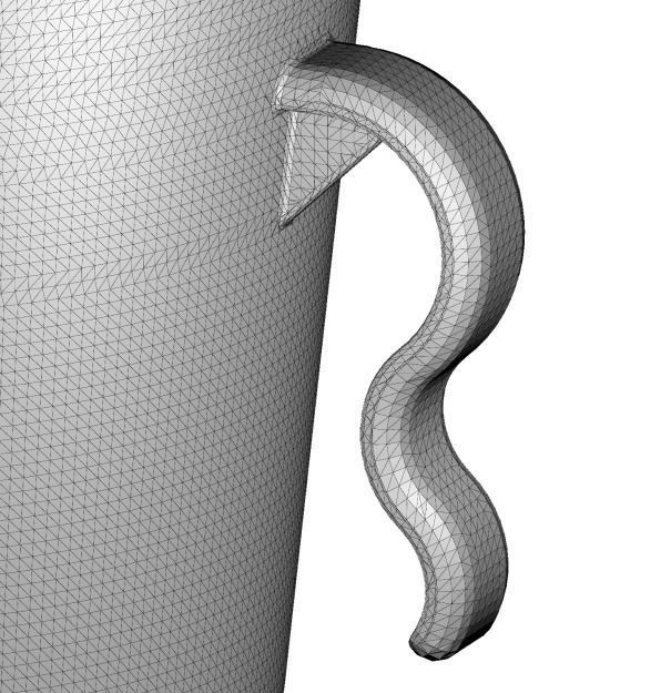 Transparent Bath Mug 3D model_4