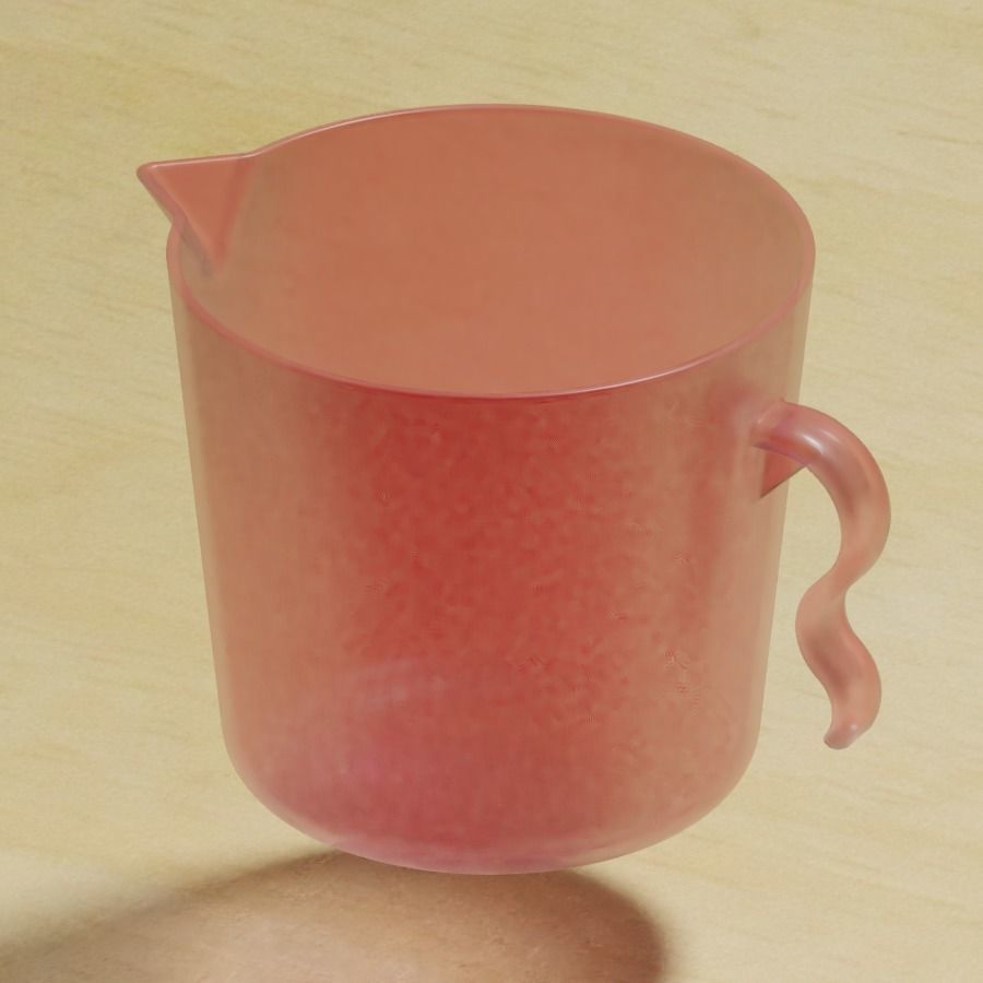 Transparent Bath Mug 3D model_2