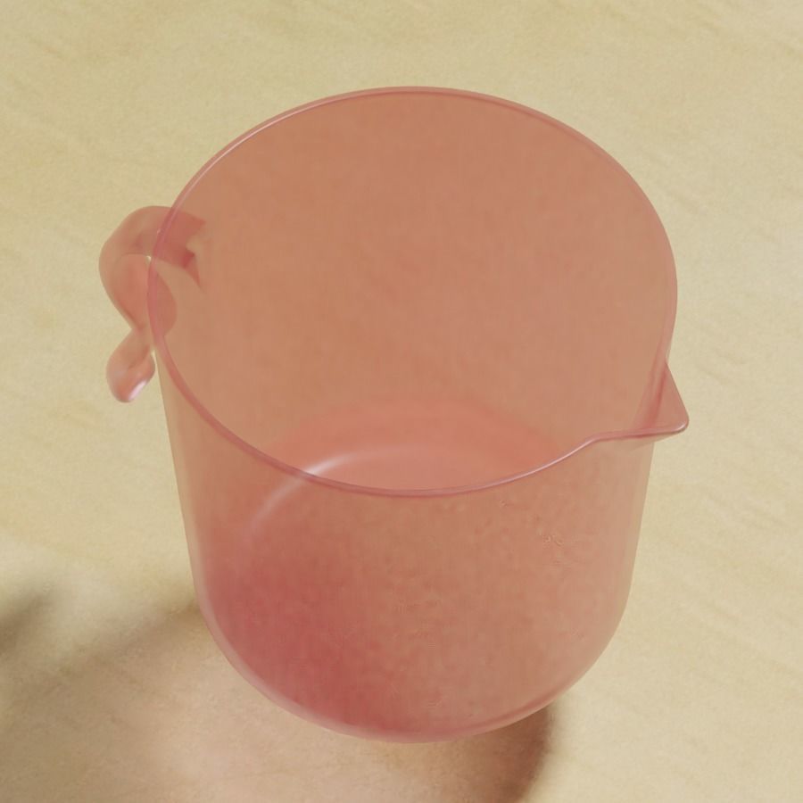 Transparent Bath Mug 3D model_1