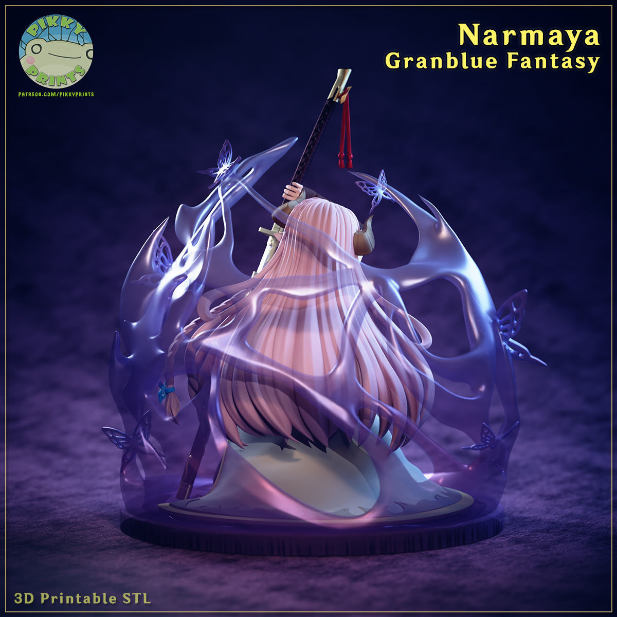 Narmaya - Granblue Fantasy 3D print model_2