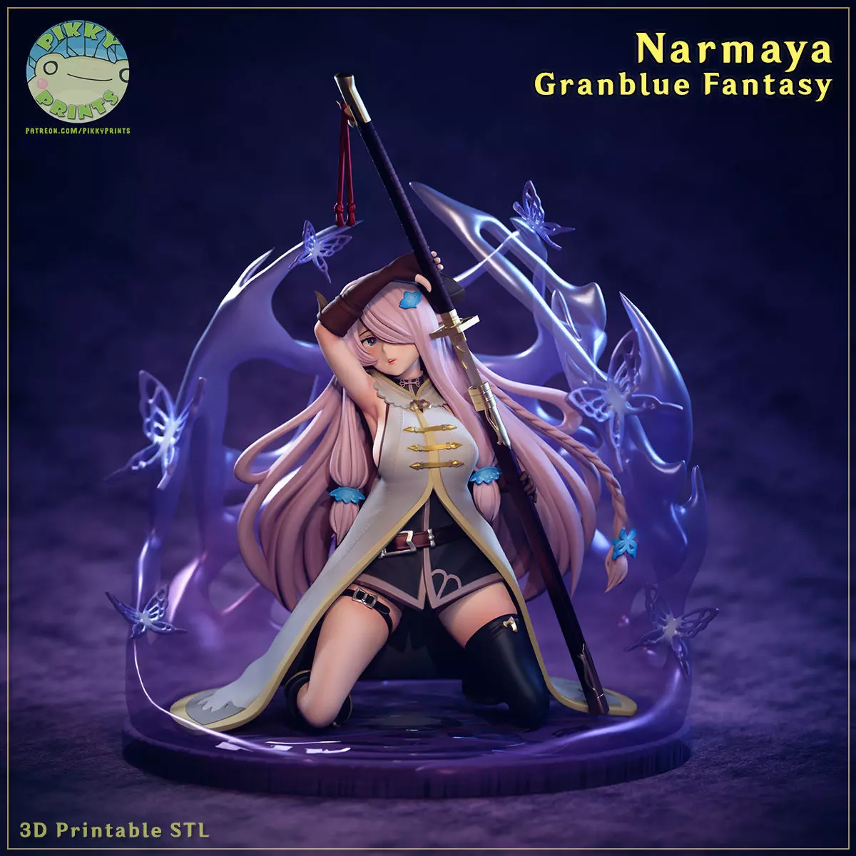 Narmaya - Granblue Fantasy 3D print model_0