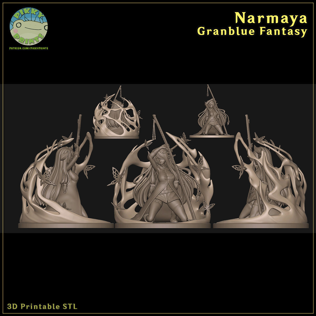 Narmaya - Granblue Fantasy 3D print model_6