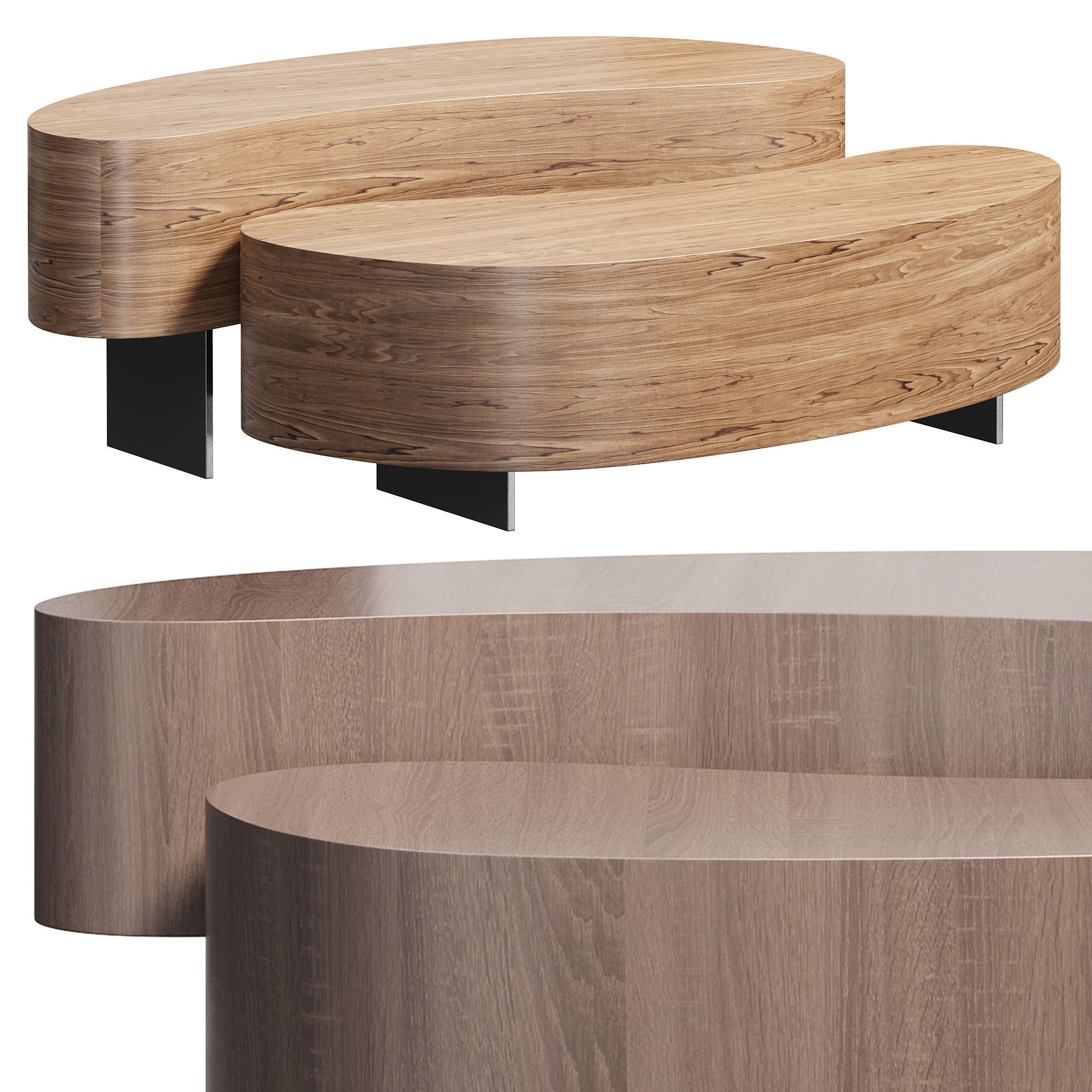 Adalia Coffee table by Marcopoloimports 3D model_1