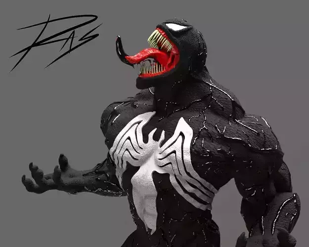 Estatua de Venom 3D print model