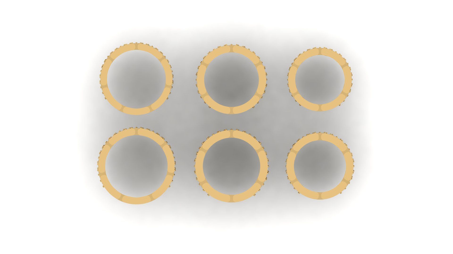 Link bands 3D print model_15