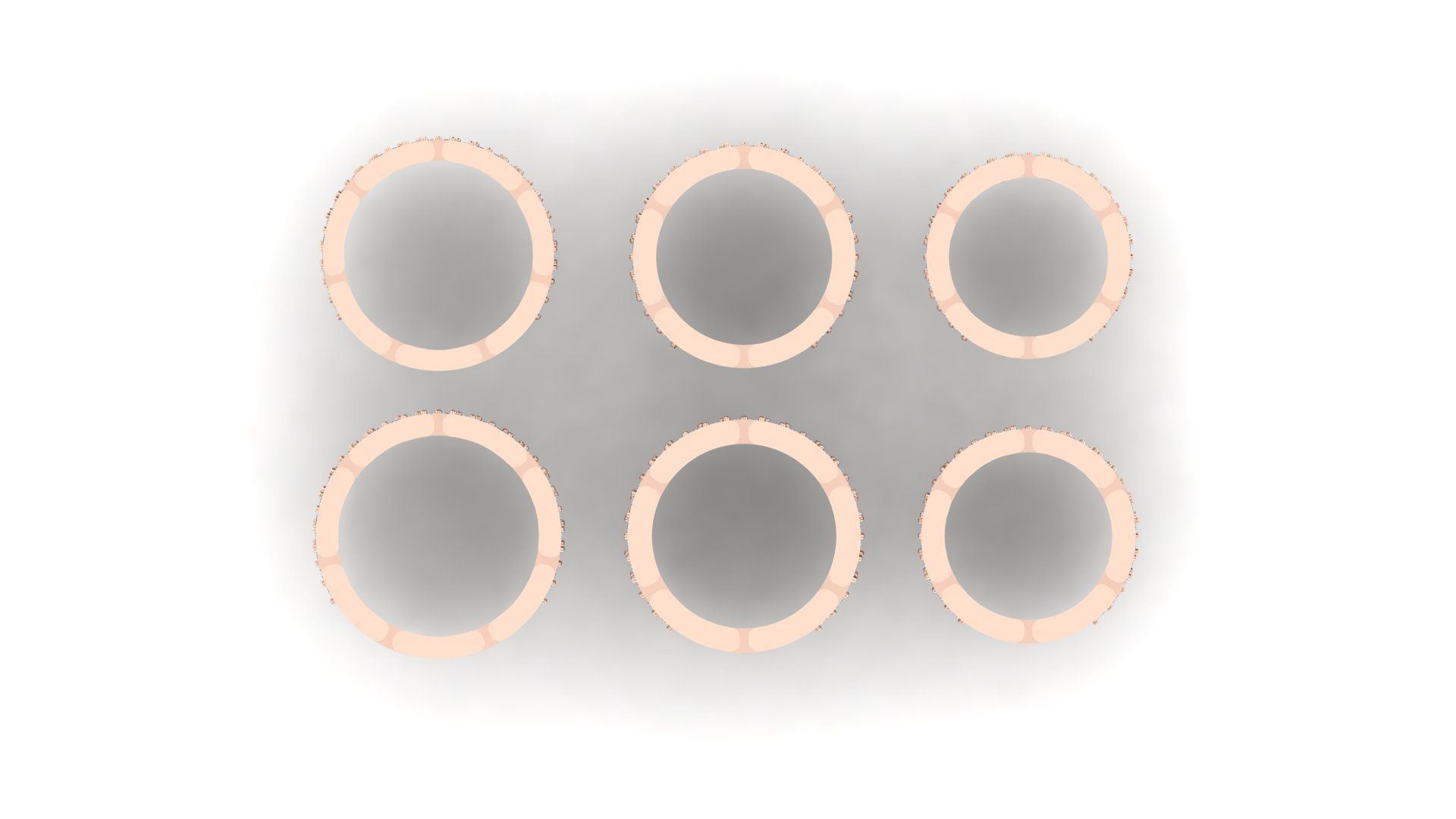 Link bands 3D print model_17