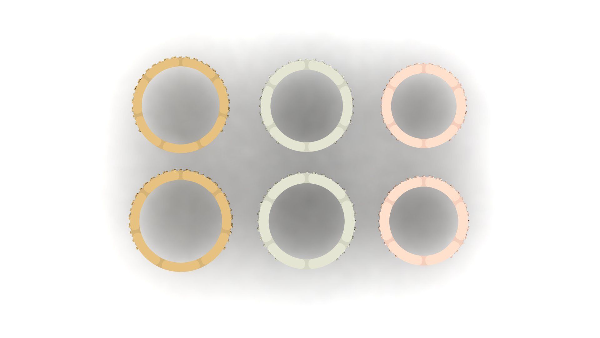 Link bands 3D print model_14