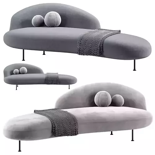 Banah Dormeuse by Luca Nichetto 3D model