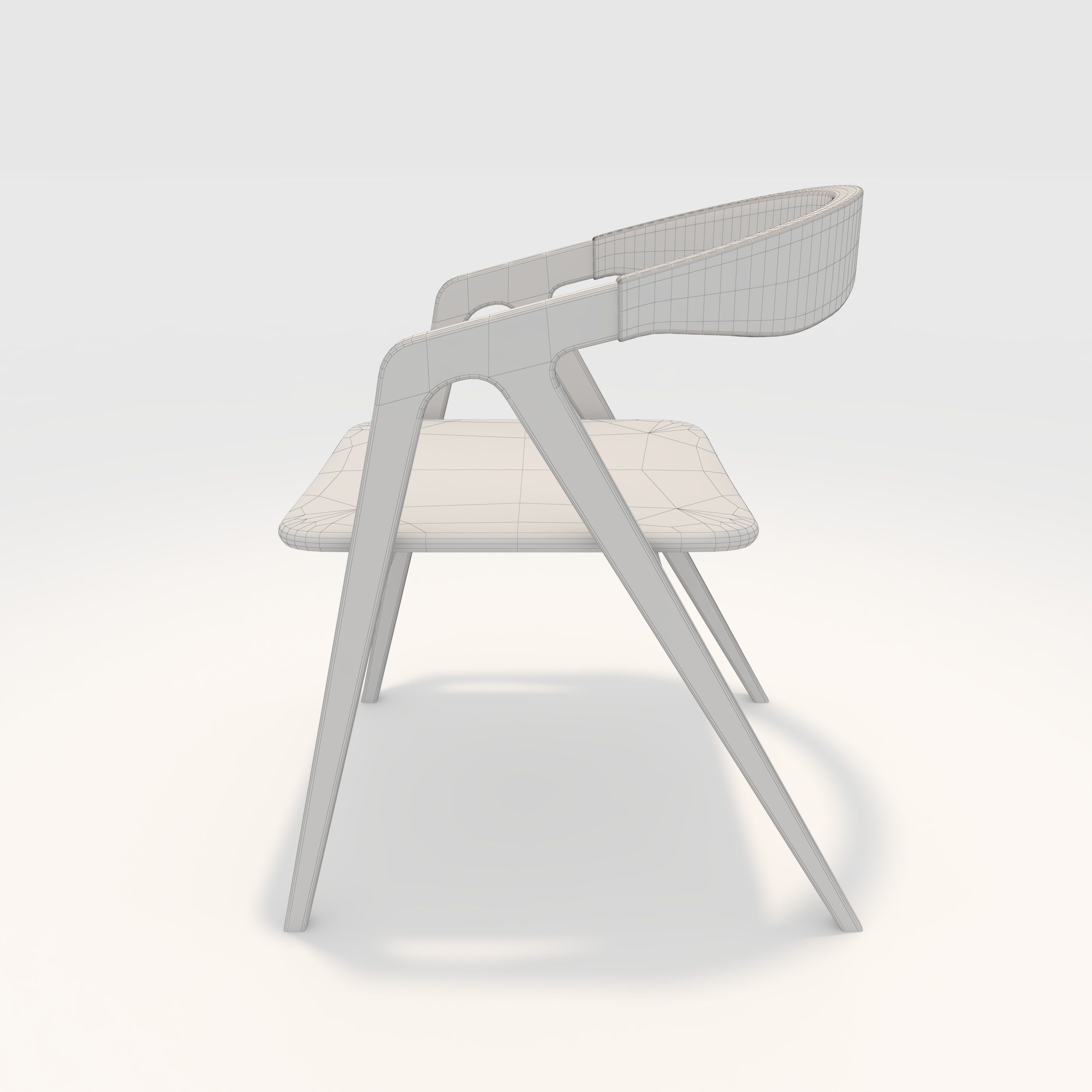 Armchair 7 3D model_5