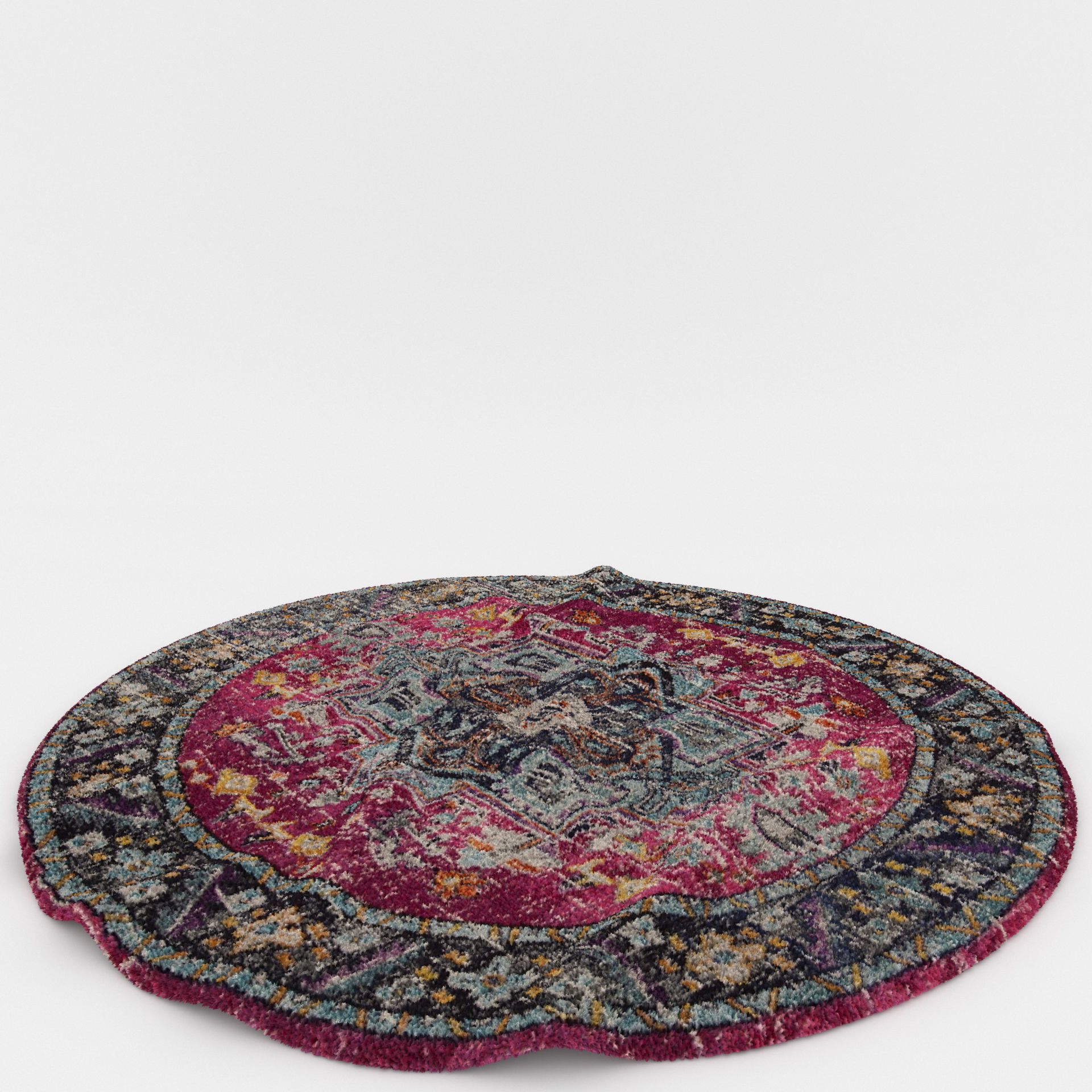 Rugs No 969 Low-poly 3D model_5