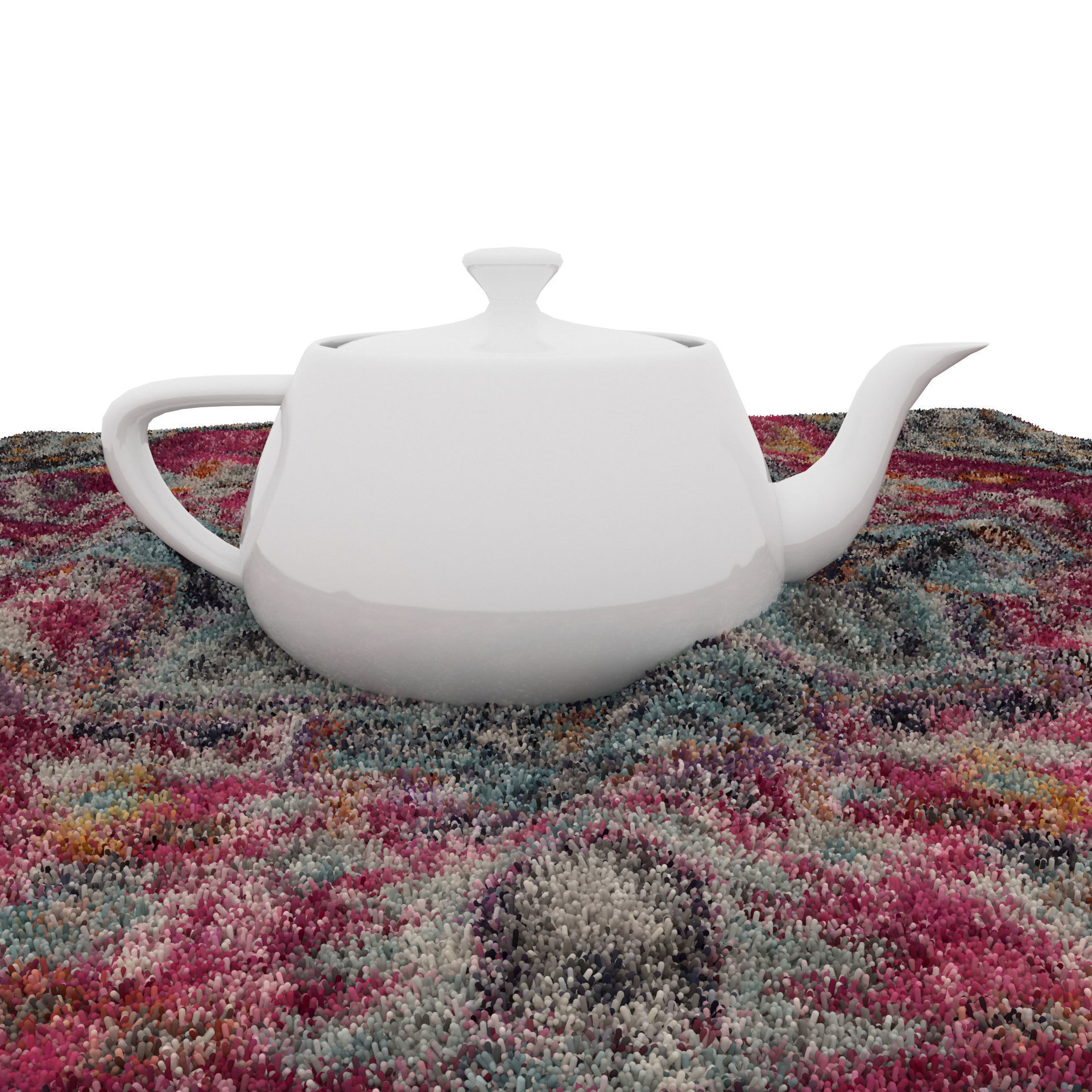 Rugs No 969 Low-poly 3D model_8