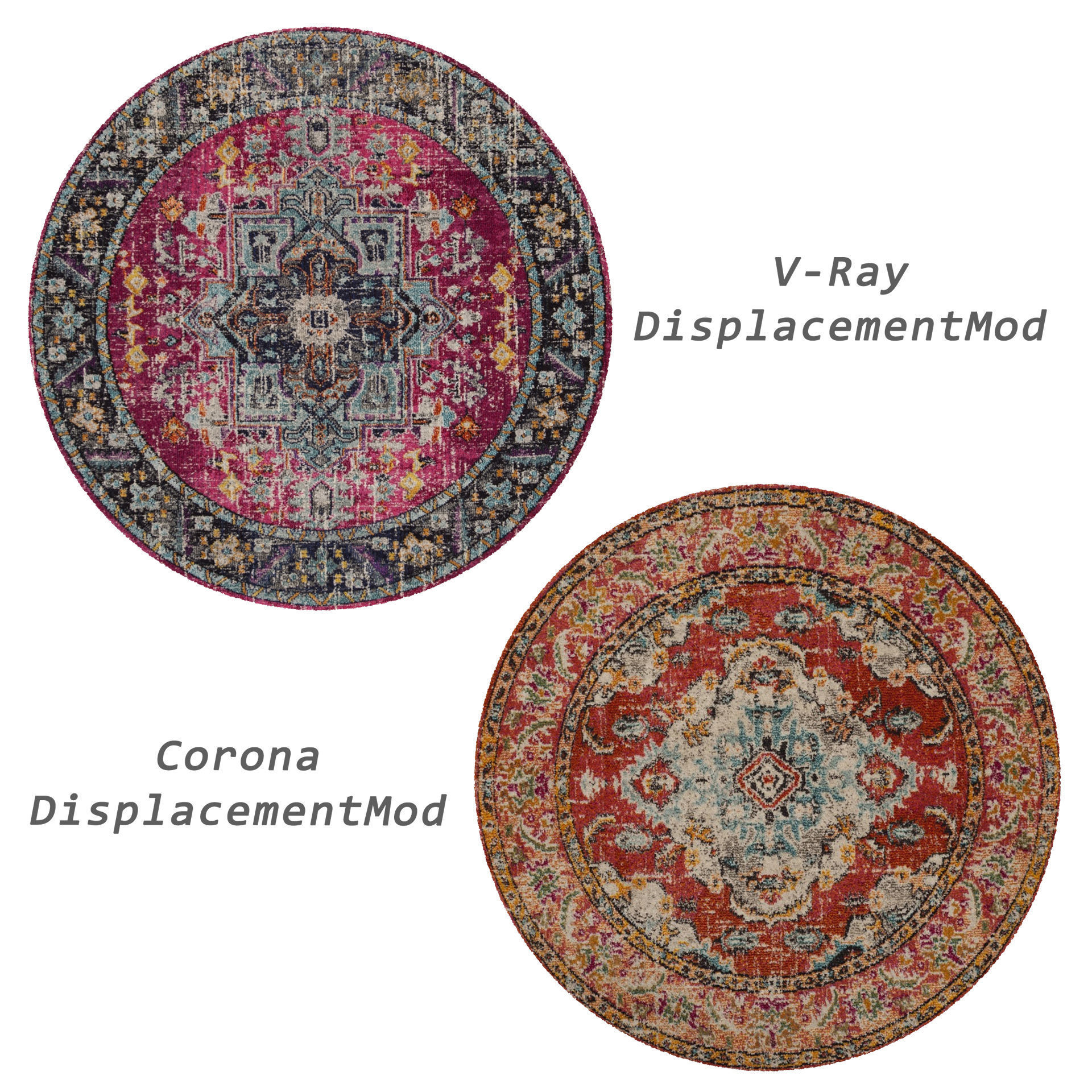 Rugs No 969 Low-poly 3D model_2