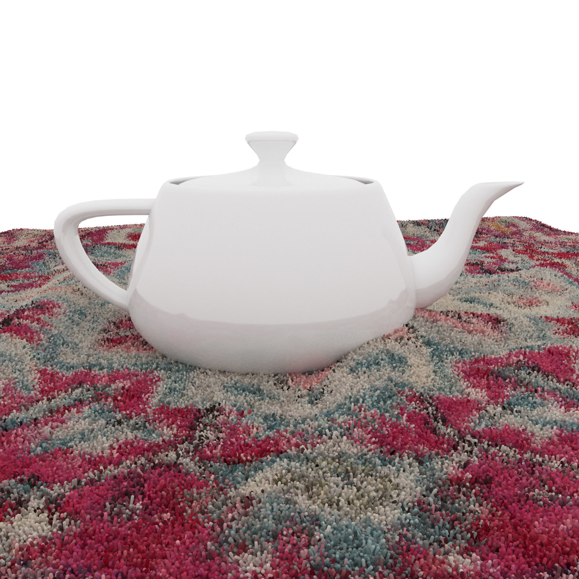 Rugs No 970 Low-poly 3D model_8