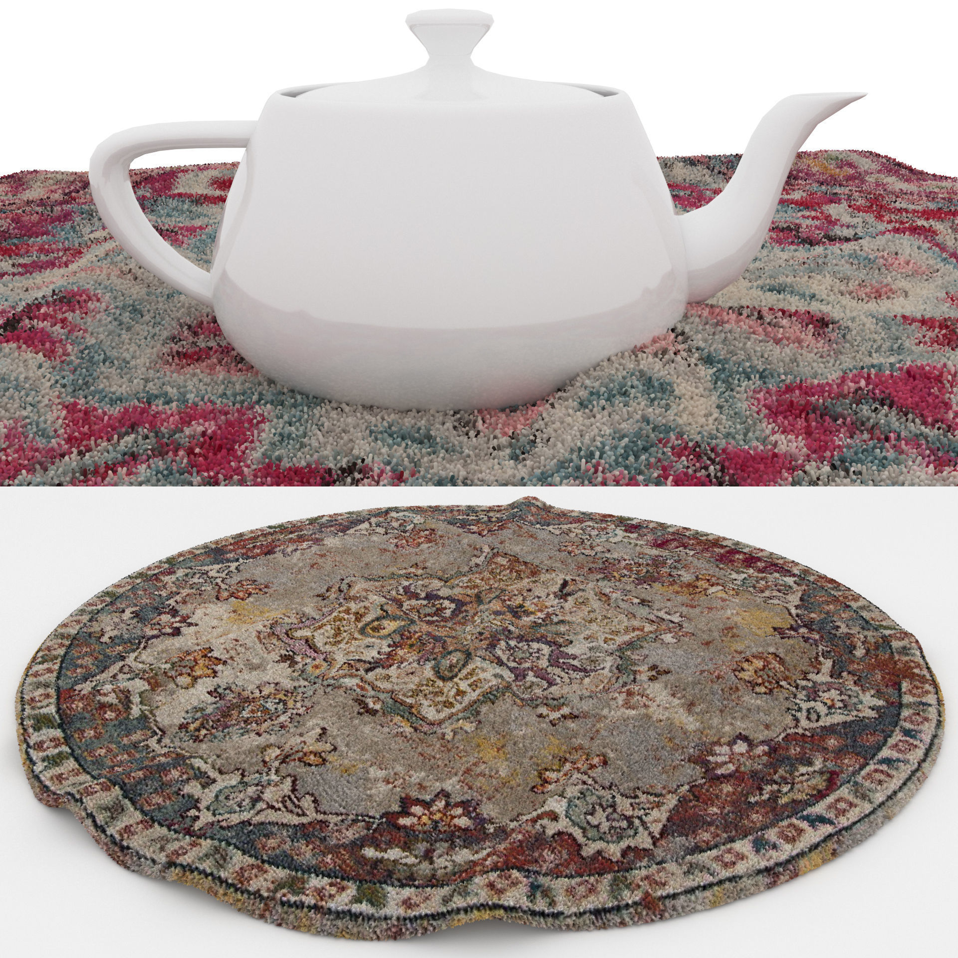 Rugs No 970 Low-poly 3D model_1