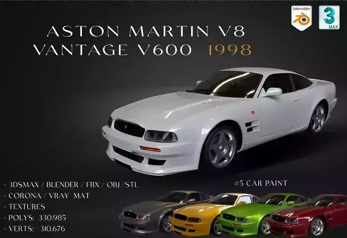 Aston Martin V8 Vantage V600  1998