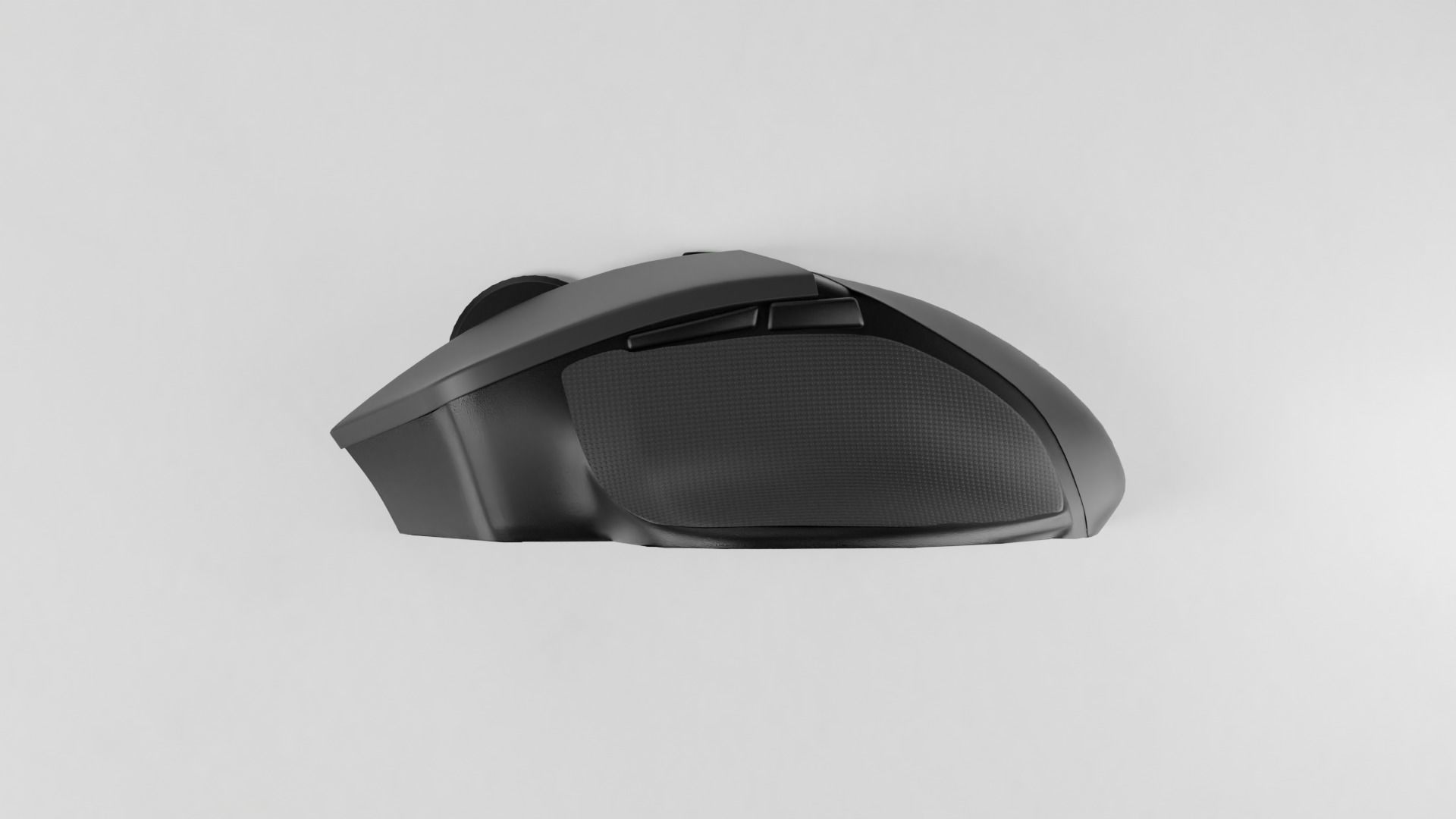 Gaming Mouse Razer Basilisk X Hyperspeed Low-poly 3D model_4