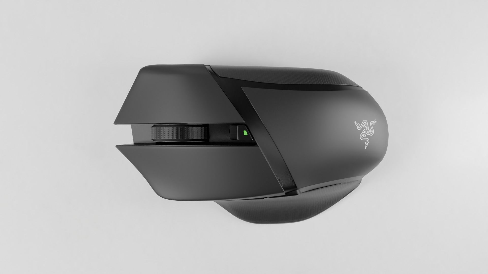 Gaming Mouse Razer Basilisk X Hyperspeed Low-poly 3D model_6