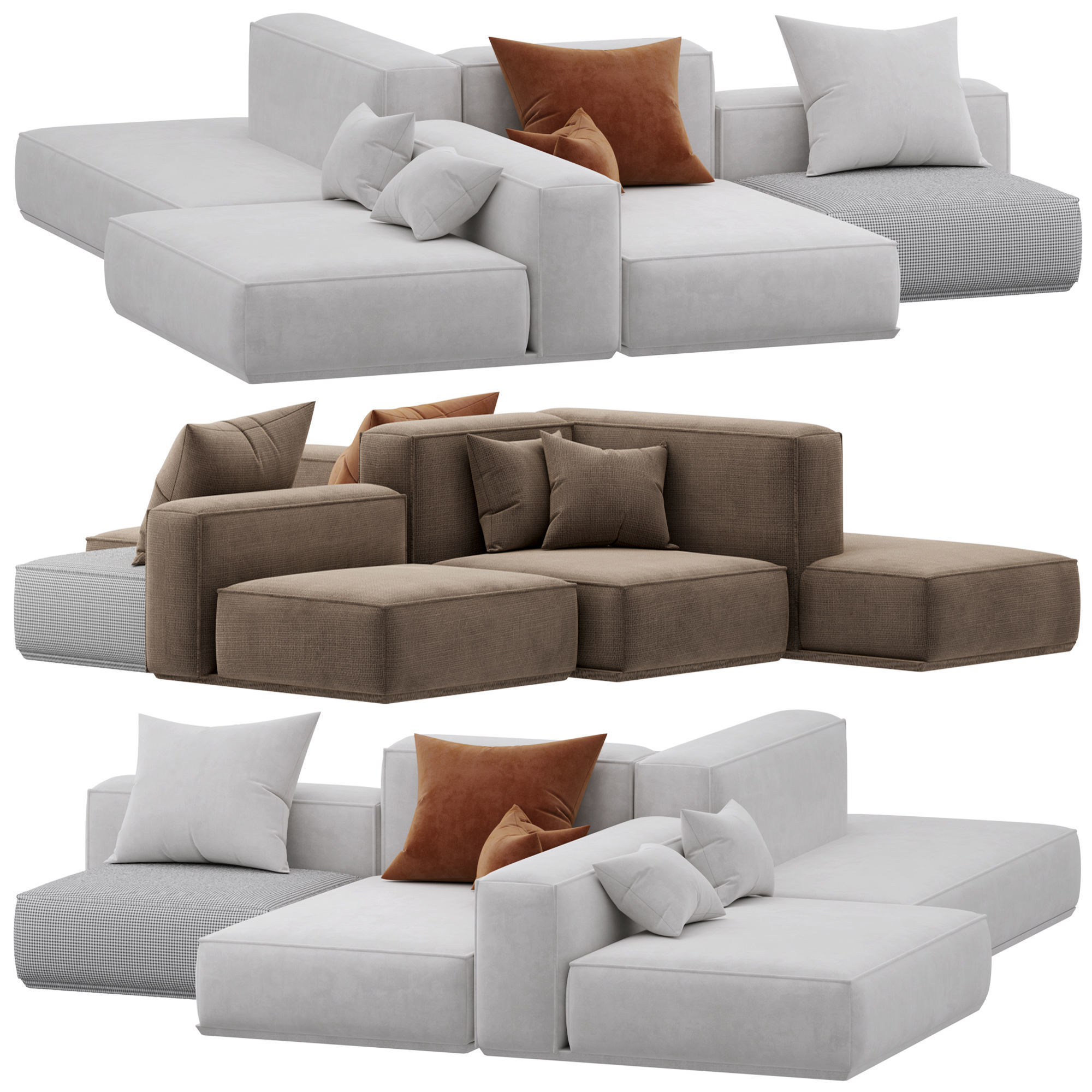 Marechiaro Sofa BY twentytwentyone 3D model_1