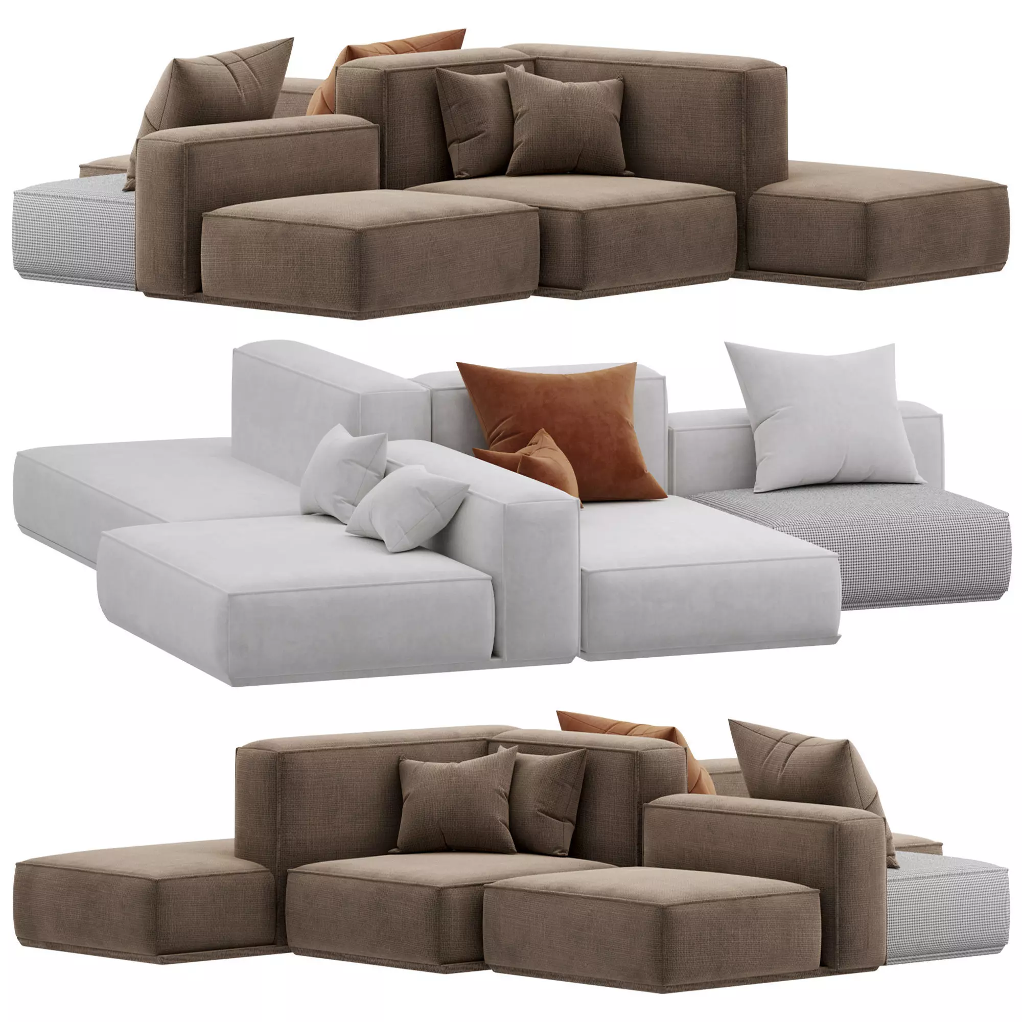 Marechiaro Sofa BY twentytwentyone 3D model_0