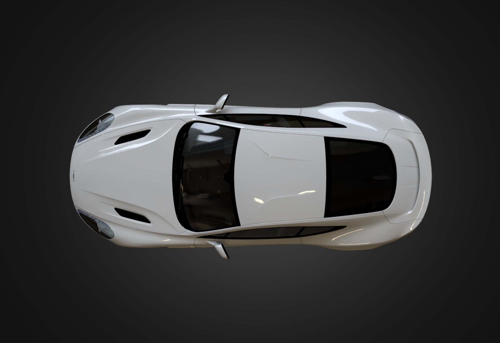 Aston Martin Vanquish 2012 Low-poly 3D model_20