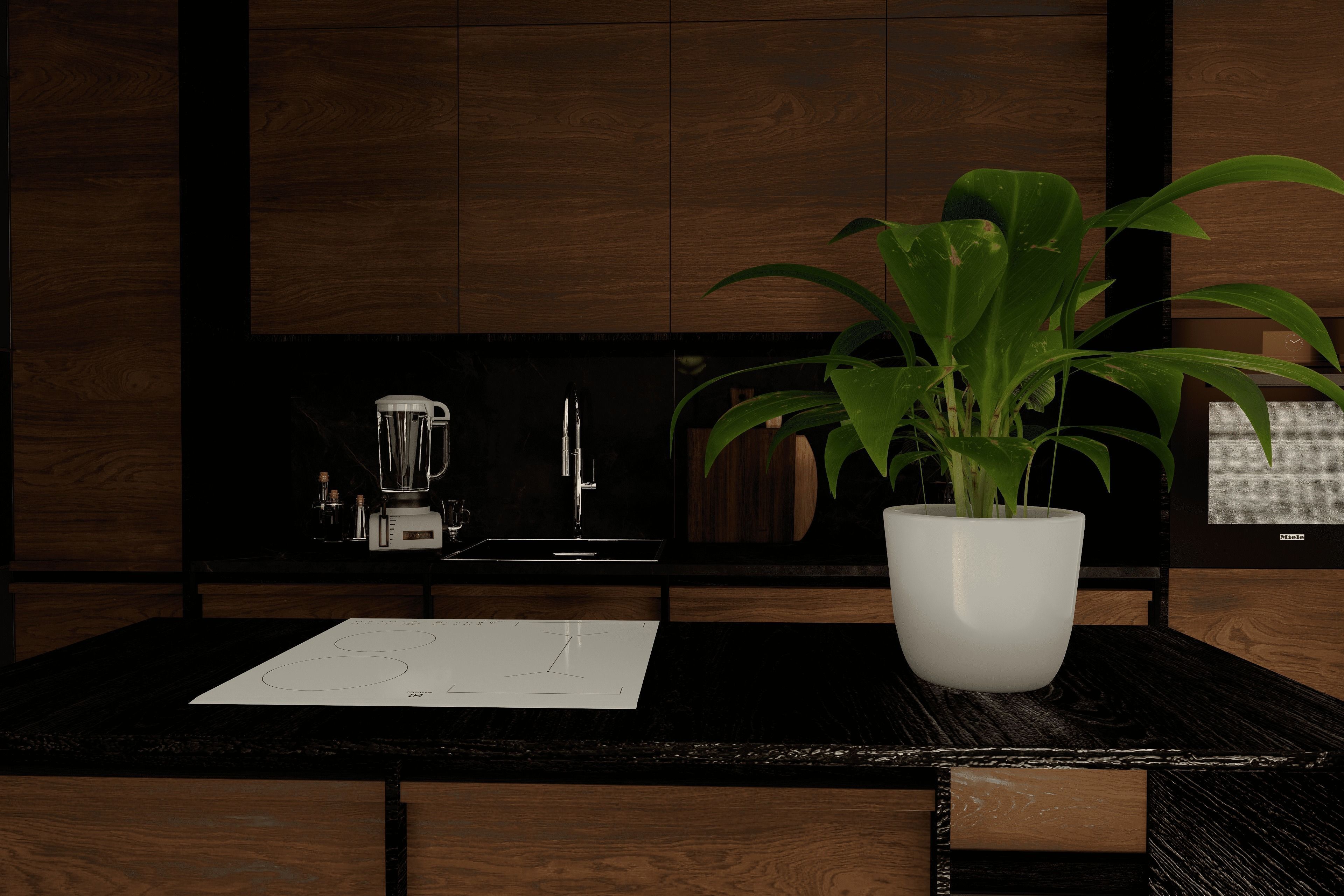 two-room interior in a designer style 3D model_5