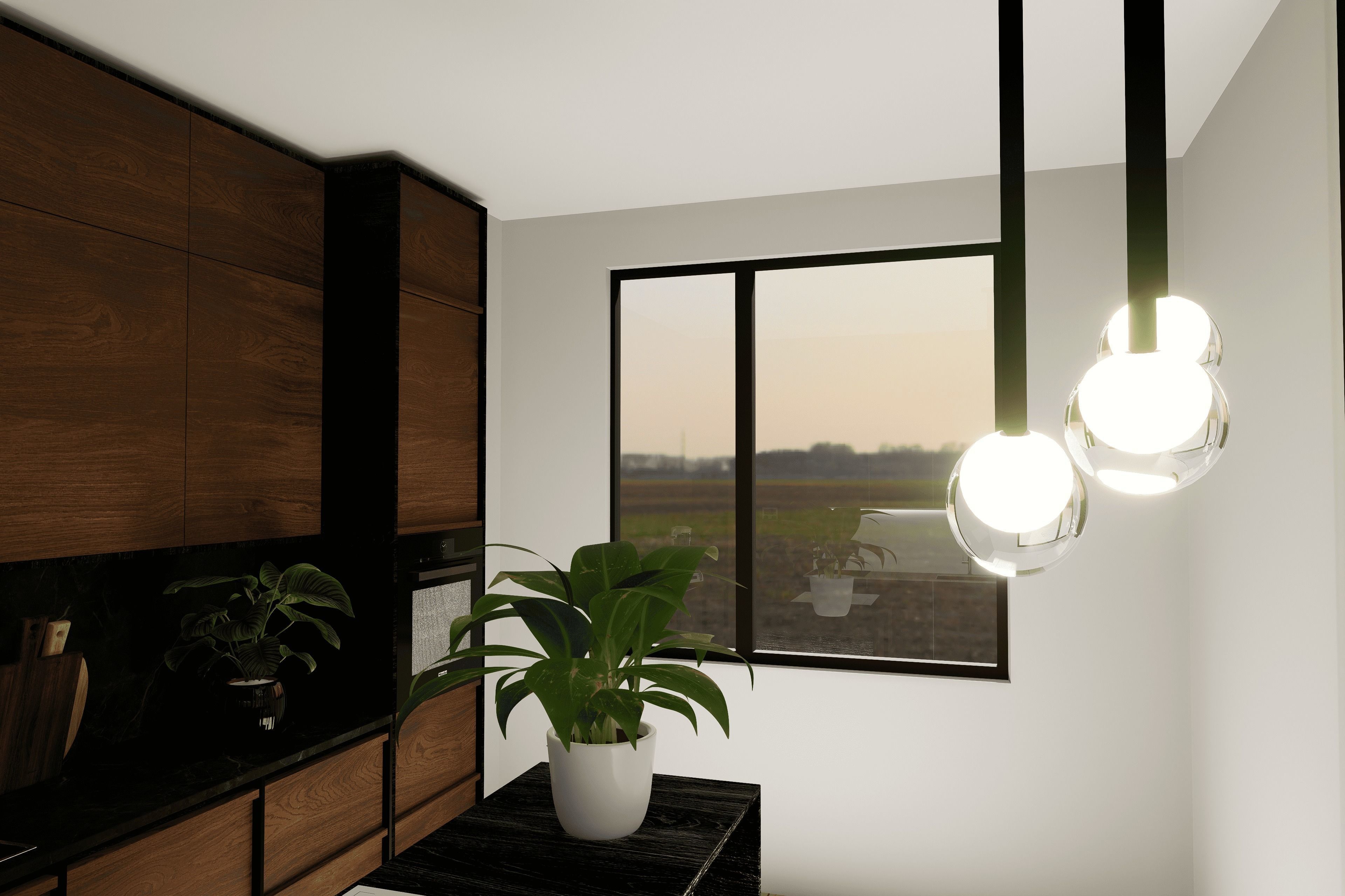 two-room interior in a designer style 3D model_7