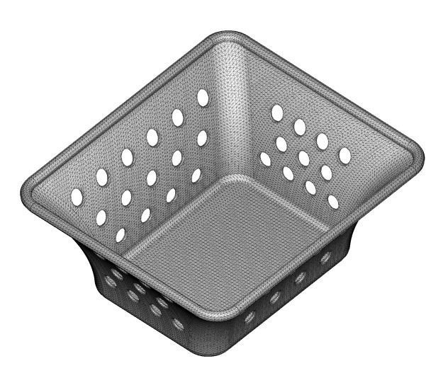 Transparent Fruit Tray 3D model_4