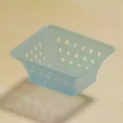 Transparent Fruit Tray 3D model