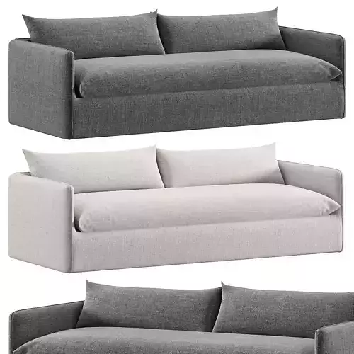 Four Hands Capella Slipcover Sofa by interiorhomescapes