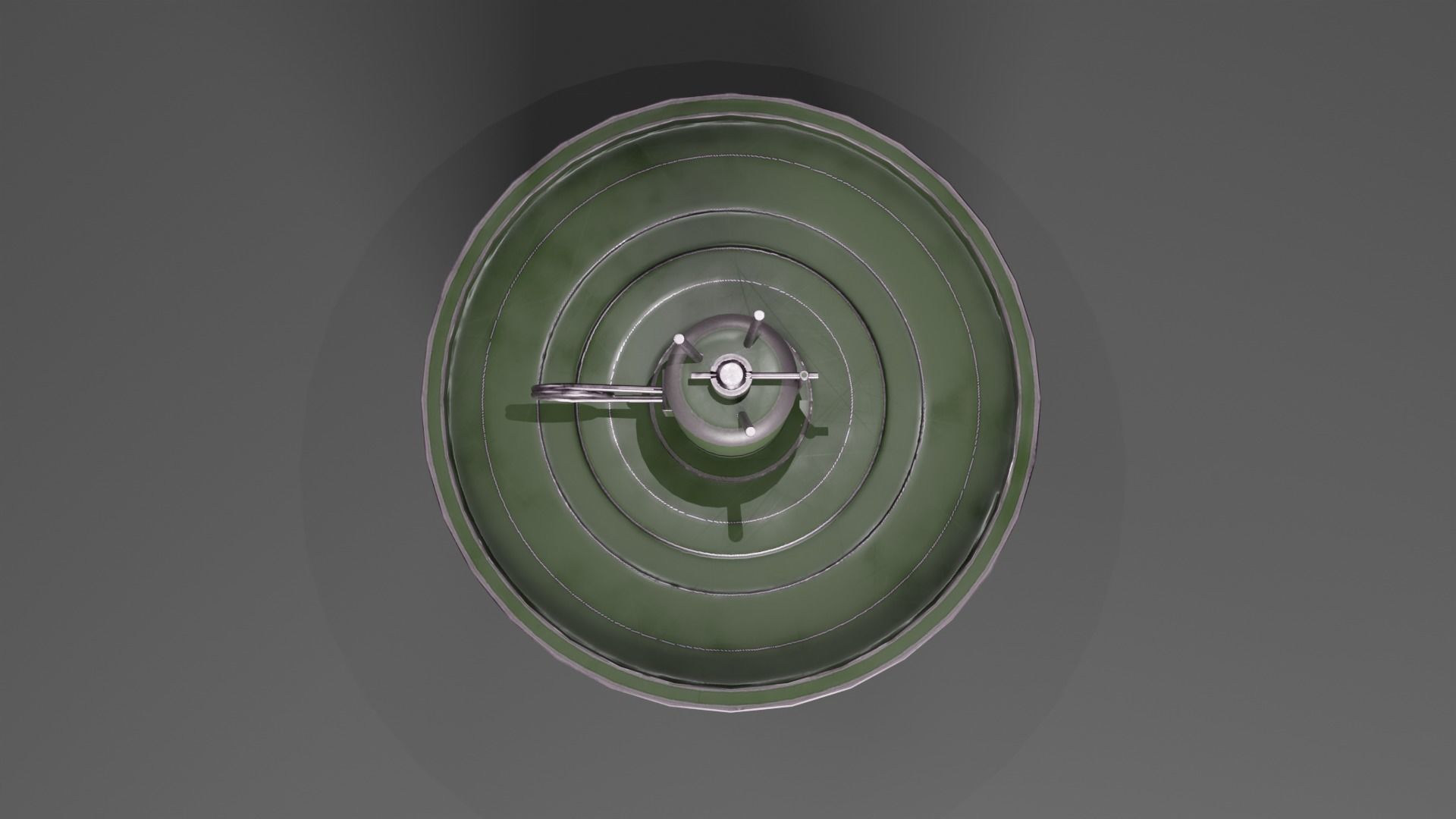 M16 Landmine Low poly 3d Model Low-poly 3D model_5