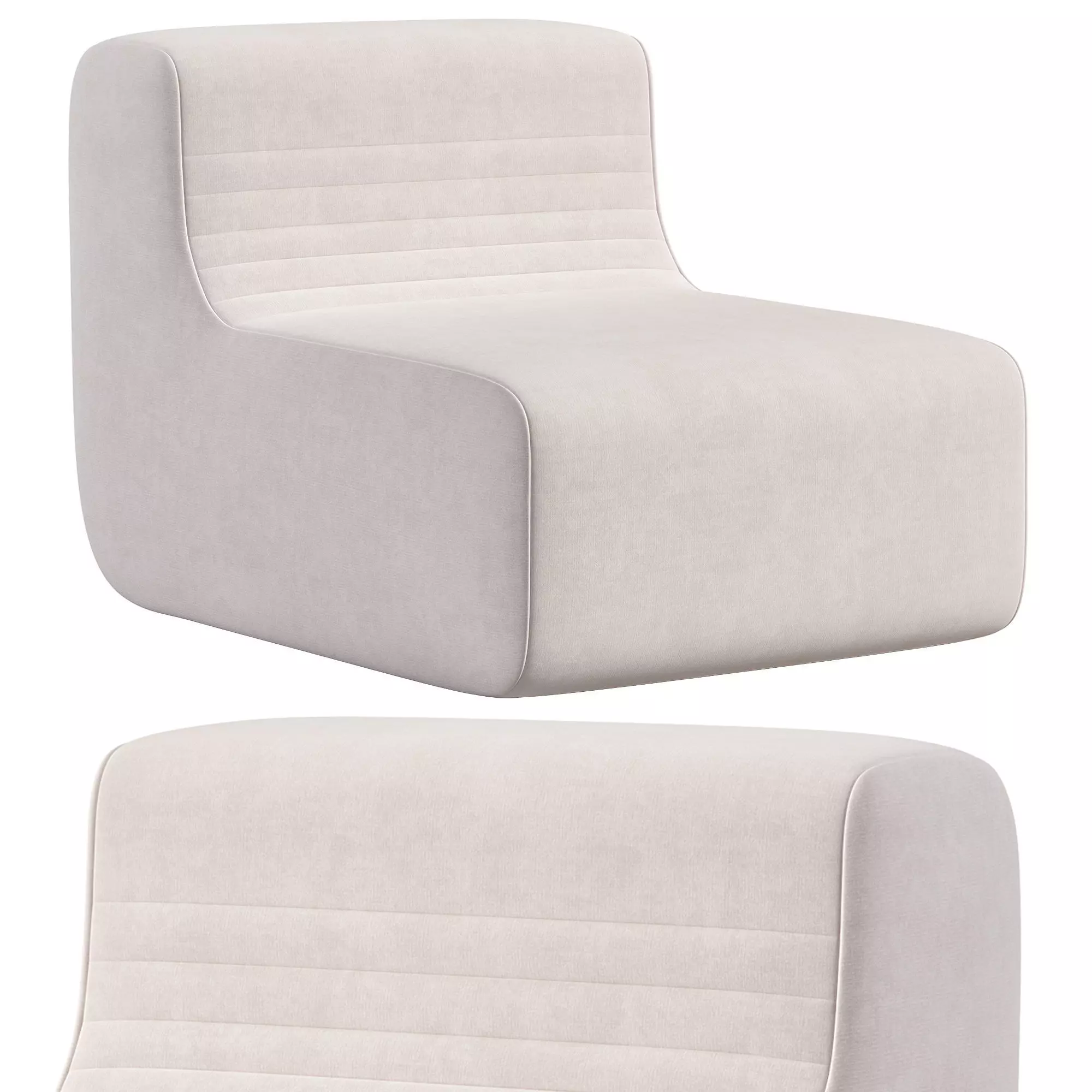 Modular Loft Sofa 3D model_0