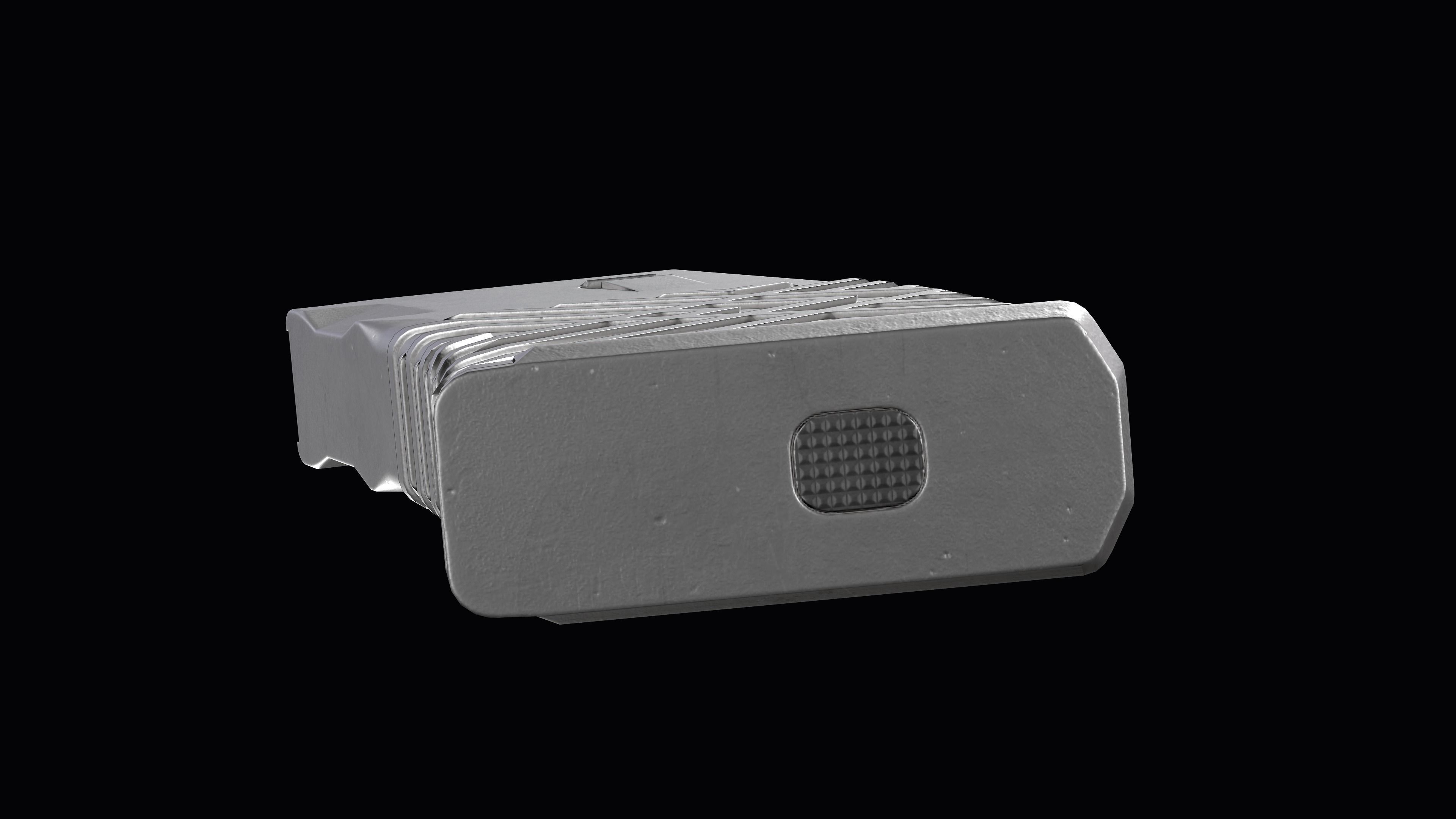 HK GEN 2 magazine M4 AR-15 Low-poly 3D model_10