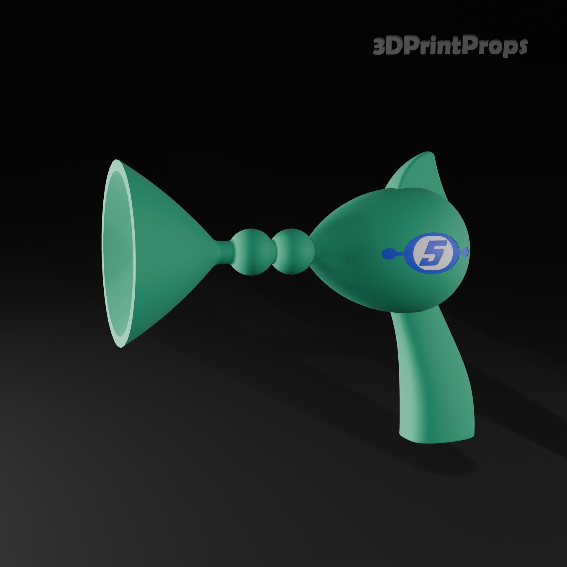 Ulala form Space Channel 5 cosplay accessories 3D print model_3