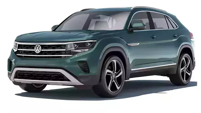 Volkswagen Atlas Cross Sport 2021  3D model