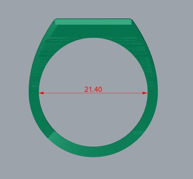 ring men 3D print model_7