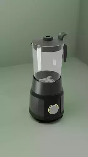 Low Poly Mixer Blender 3d Model 
