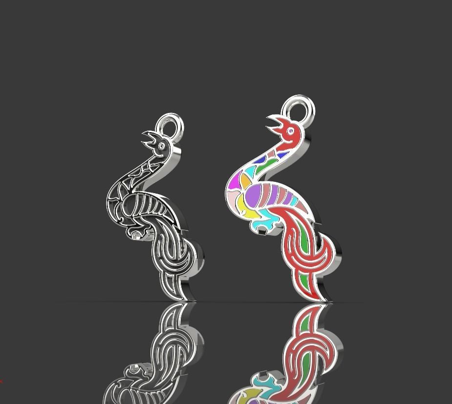 Armenian letters 3D print model_5