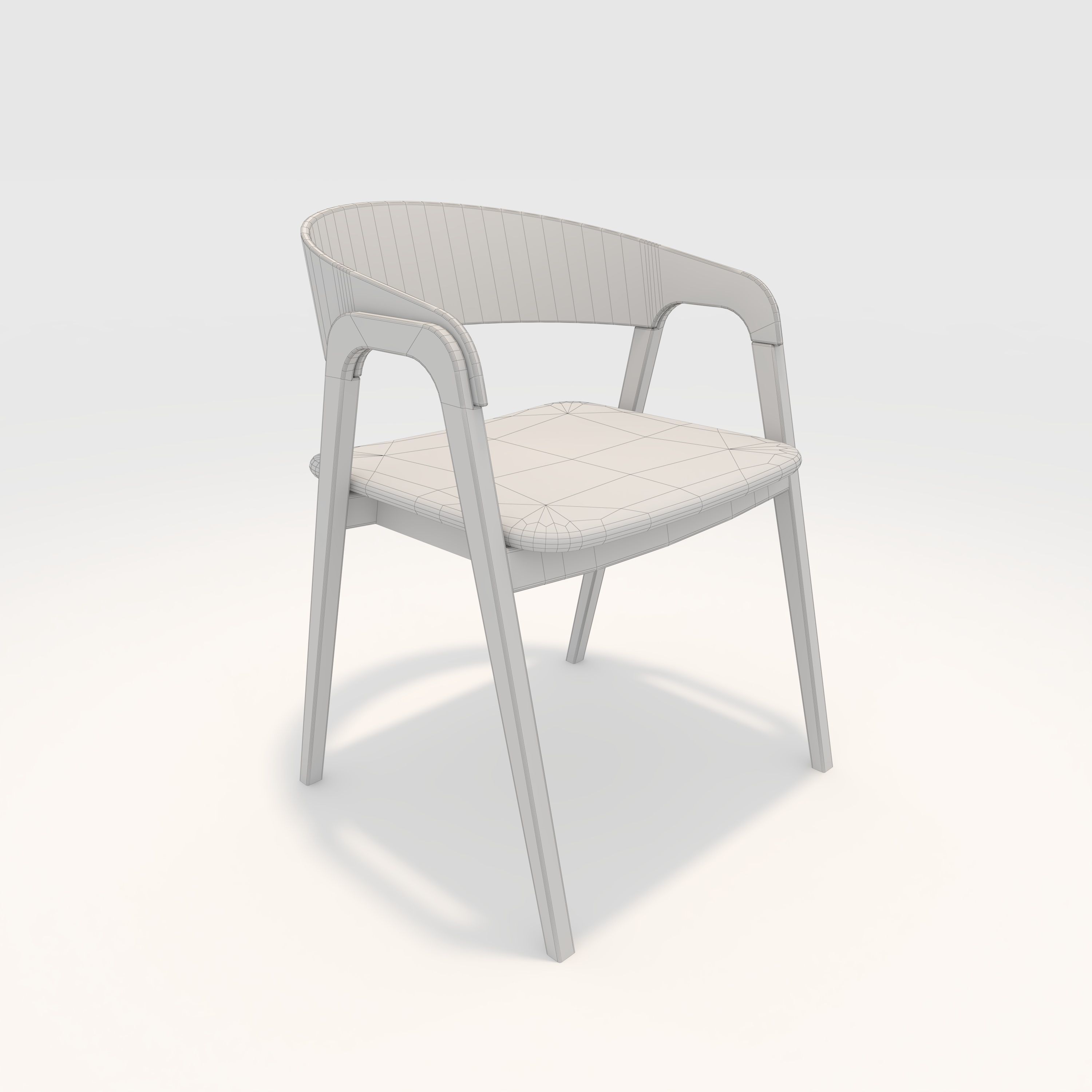 Armchair 8 3D model_1