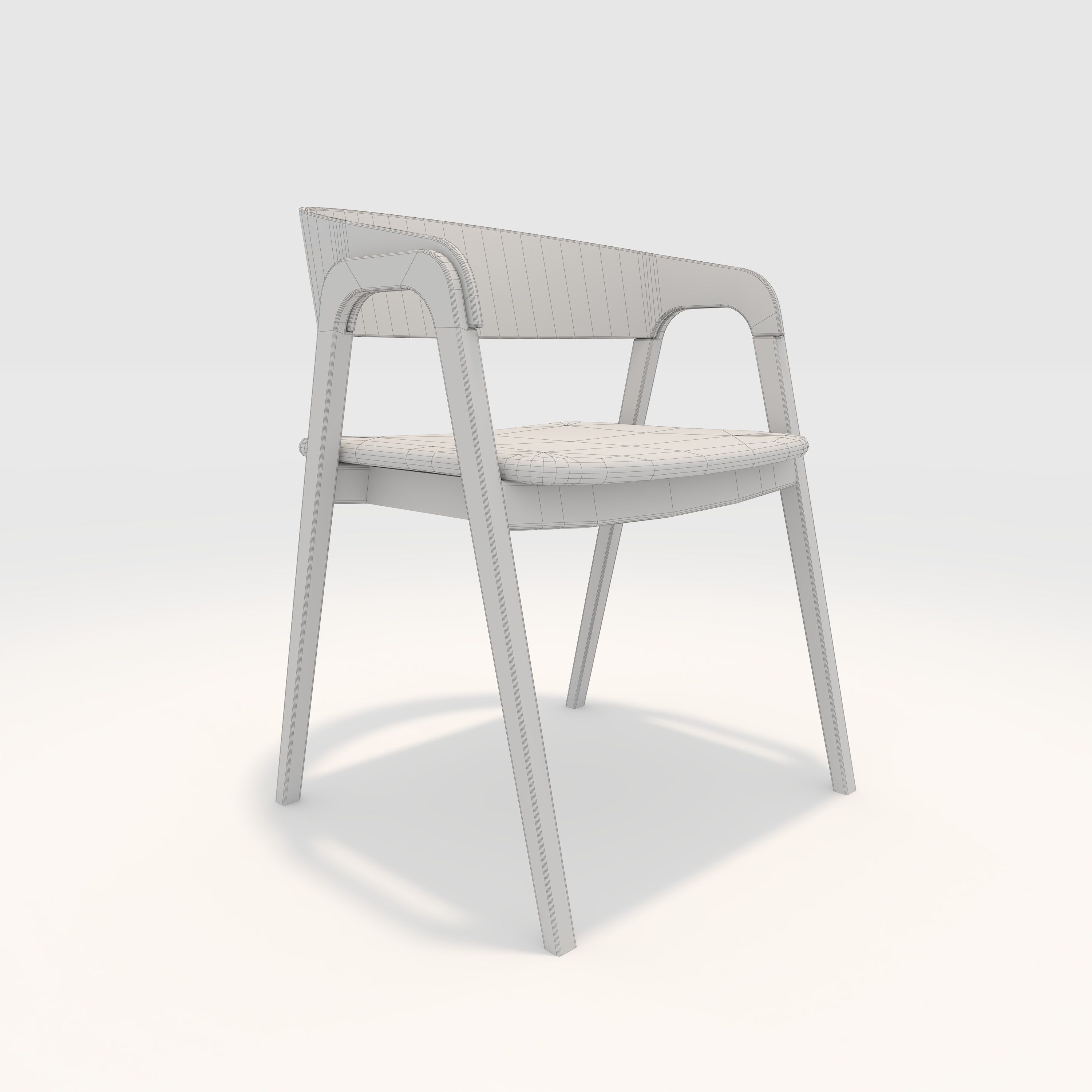 Armchair 8 3D model_7