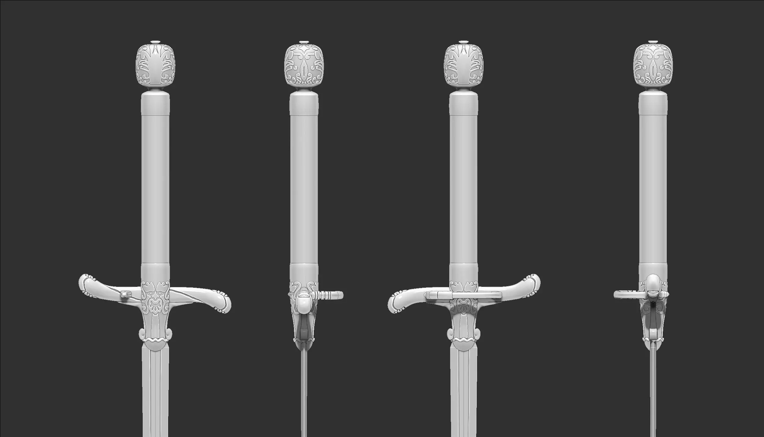 Arya Stark s Needle 3D print model_0