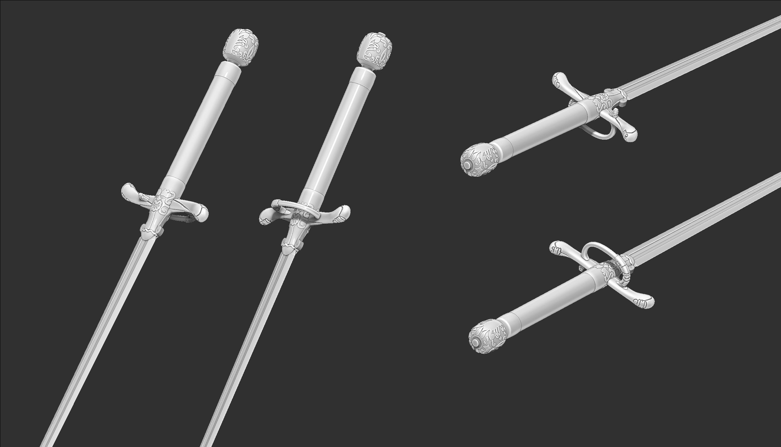 Arya Stark s Needle 3D print model_2