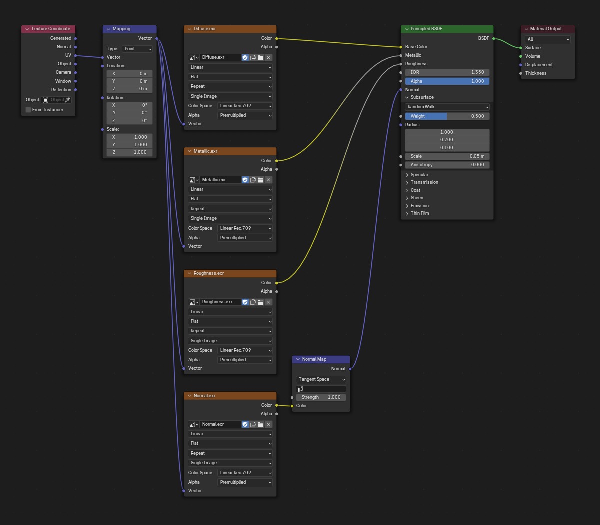 Titanoboa Snake Low-poly 3D model_28