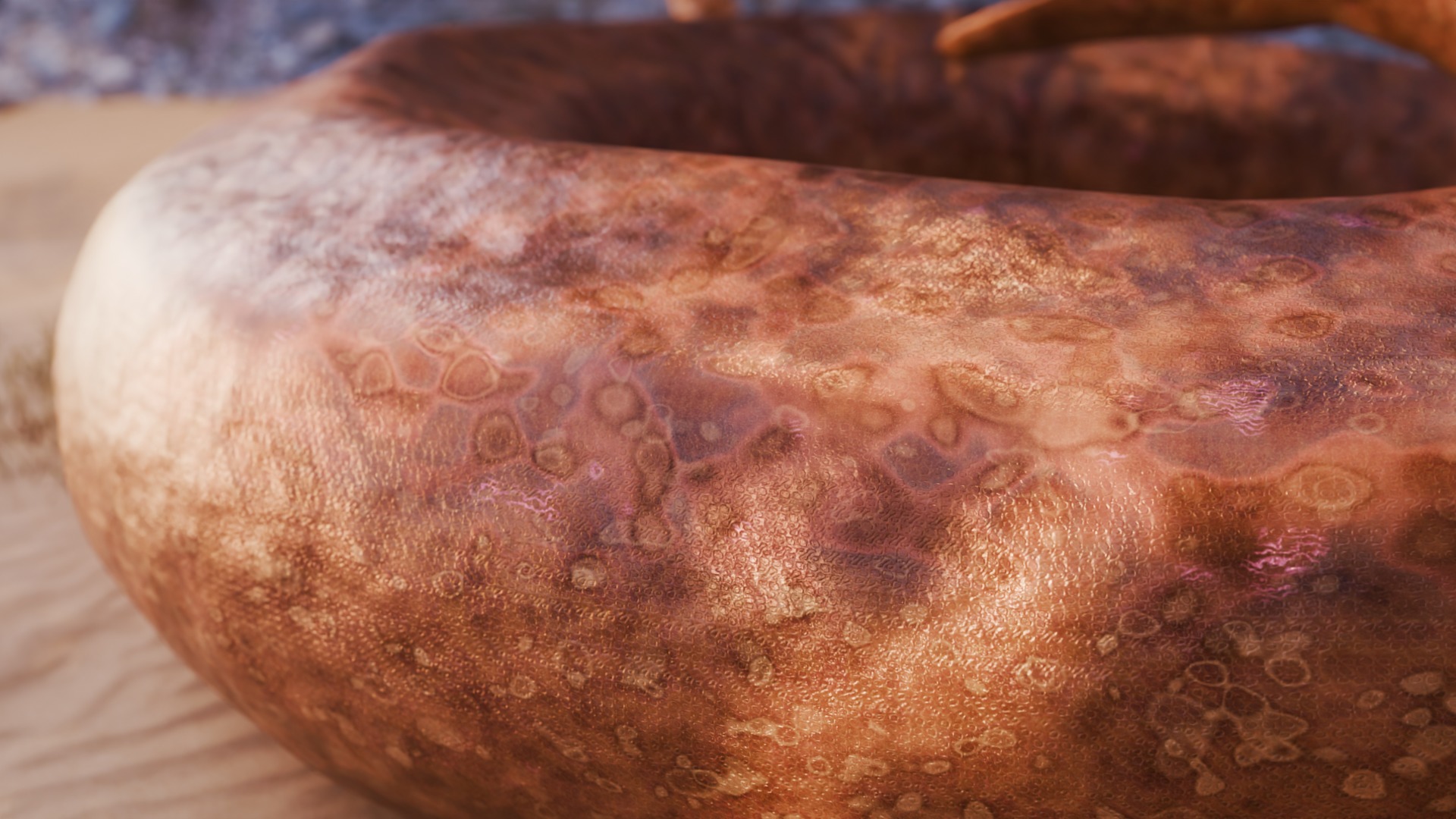 Titanoboa Snake Low-poly 3D model_3