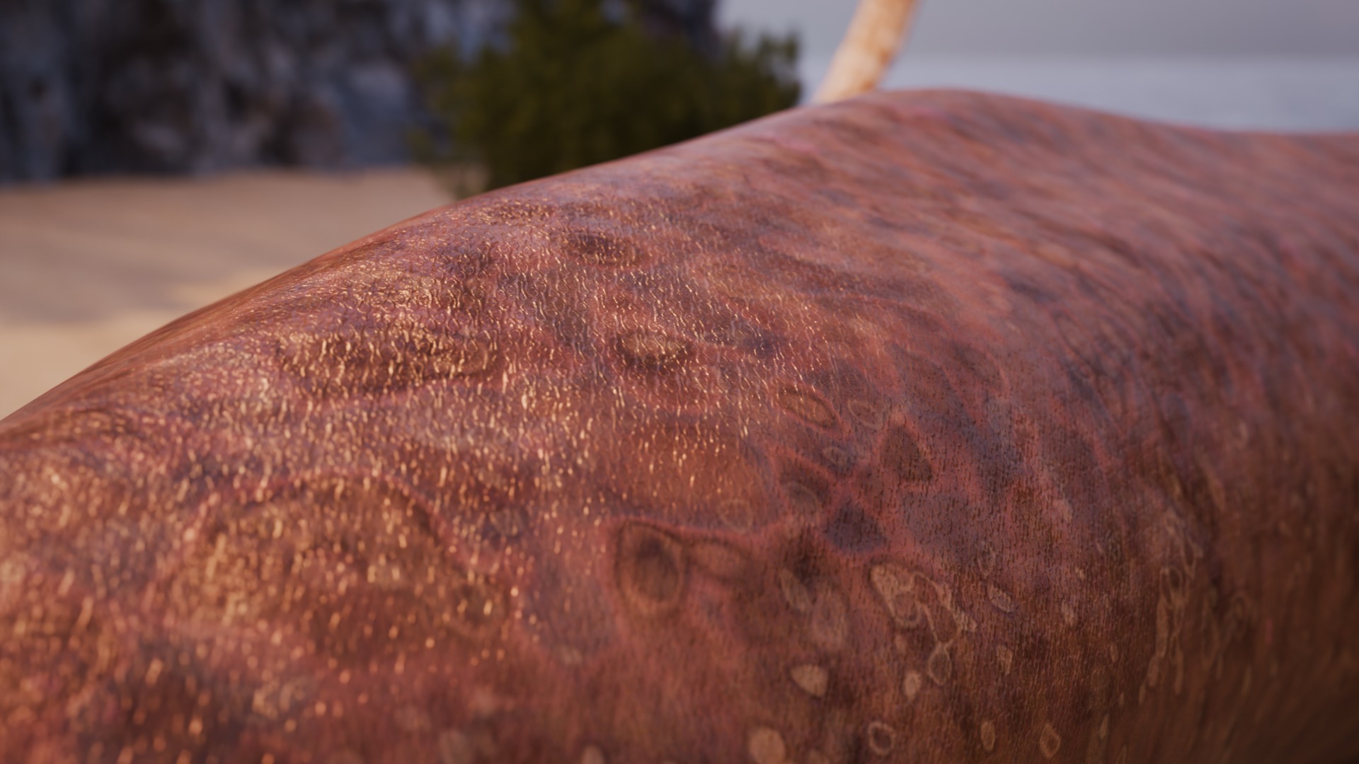 Titanoboa Snake Low-poly 3D model_13