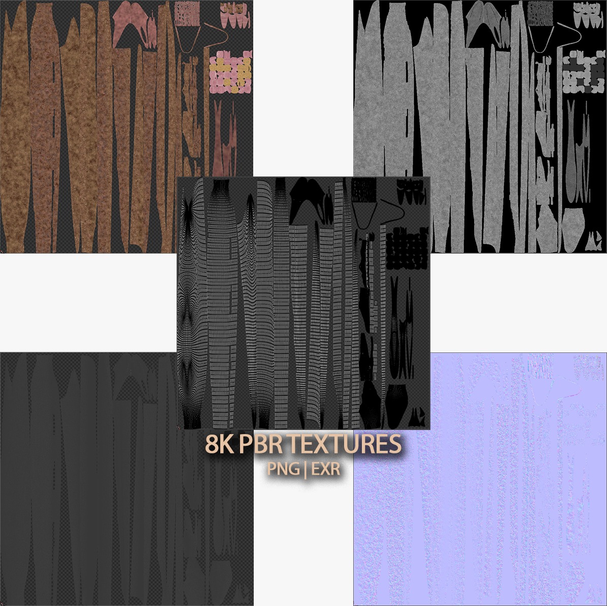 Titanoboa Snake Low-poly 3D model_20