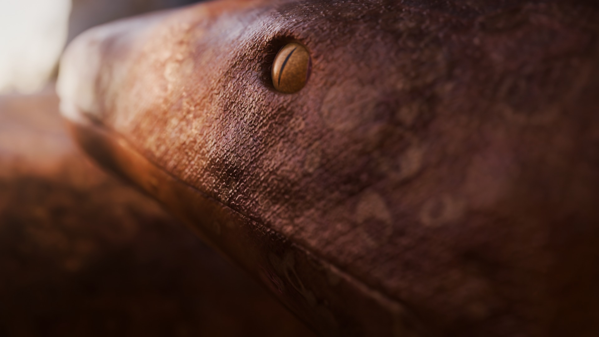 Titanoboa Snake Low-poly 3D model_4